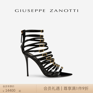 尖头多调节饰带高跟鞋 Giuseppe ZanottiGZ女士时尚