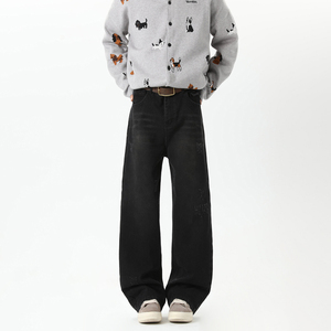 现货~~高品质复古水洗做旧牛仔裤6 BK530-P55控78，男装牛仔裤，星座515