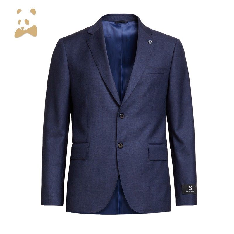 CANUDILO/卡奴迪路专柜新品100%绵羊毛高端西装外套
