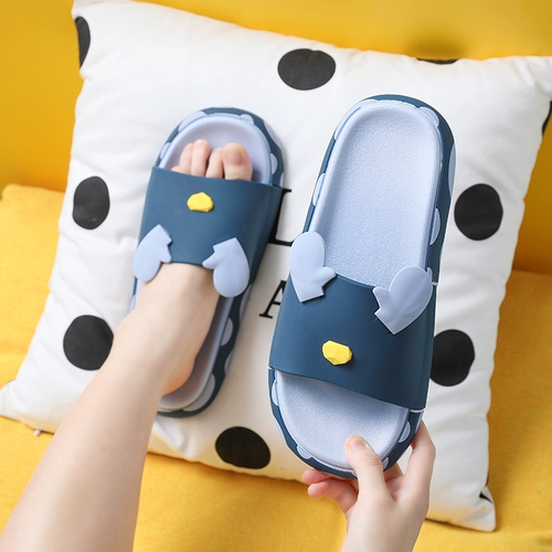 Детские слайдеры, нескользящие летние мультяшные тапочки для мальчиков, семейный стиль, популярно в интернете