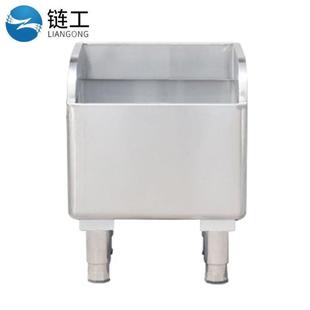 拖布池 55cm腿高15cm201食堂学校落地式 链工不锈钢拖把池45