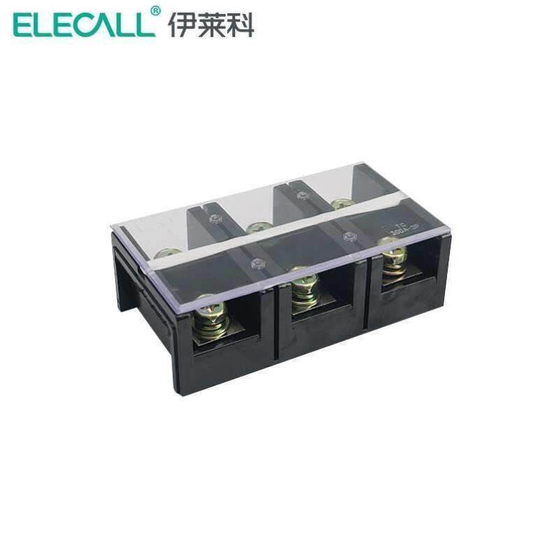 伊莱科 接线端子排电线连接器接线盒铜端子铜鼻子链接排组合式接