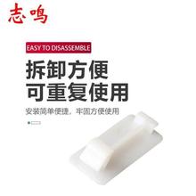 志鸣C45挡板PZ30配电箱挡片塑料填空件开关盒空位挡板1p1000只