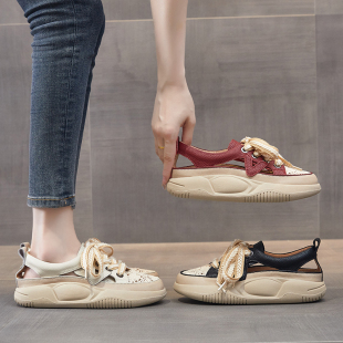 超火复古软底小白洞洞罗马鞋 新款 女2026夏季 包头镂空平底运动凉鞋