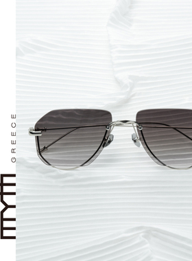 MYTH奢华儒雅无框太阳镜洛可可艺术分体式飞行员眼镜轻墨镜MS2219
