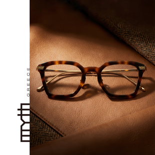 MYTH复古时光惠灵顿镜框高智文艺书呆子眼镜老钱风奢品镜架MO2503