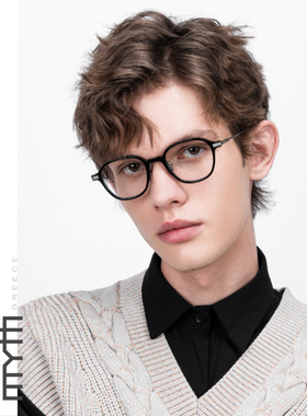 MYTH设计师圆框高级板材眼镜奢品时尚镜框镜架可配超薄镜片MO2110