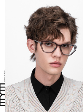 MYTH潮尚粗框进口板材眼镜可配高度数超薄镜片厚边大框镜架MO2109