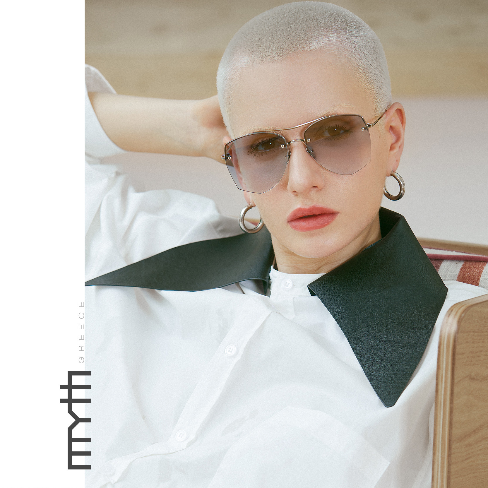 MYTH眼镜时尚墨镜男女款Demeter不规则个性太阳镜潮牌MS1630