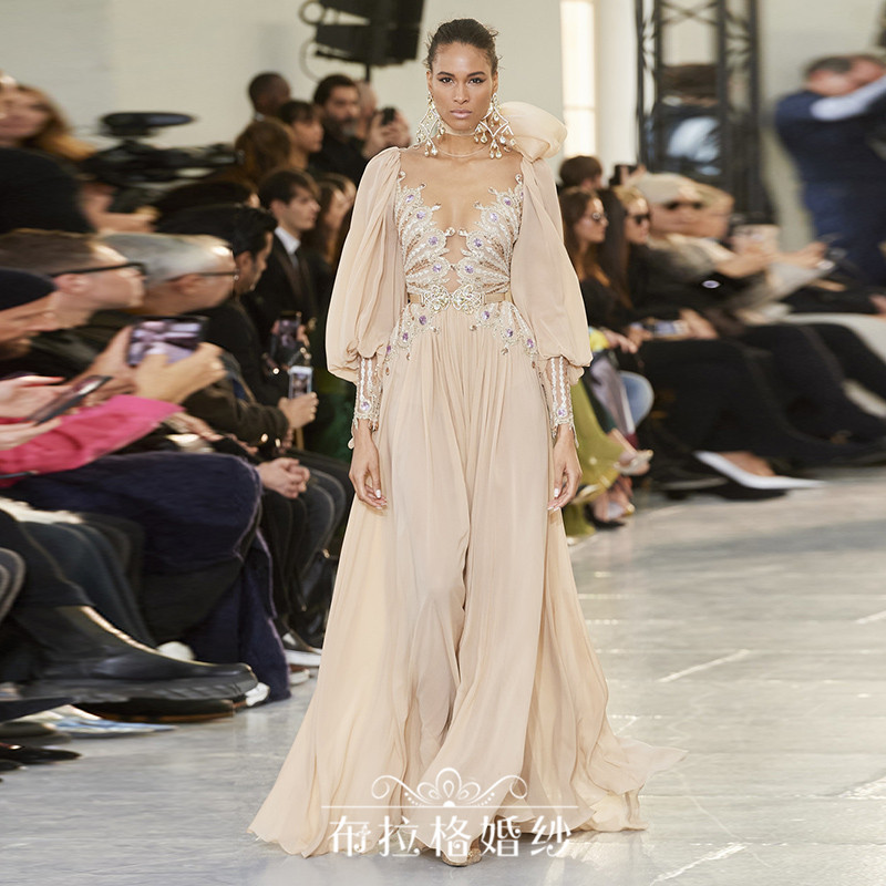 时尚风雪纺飘逸公司年会妈妈装