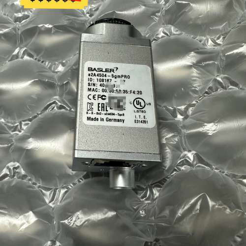 巴斯勒工业相机，a2A4504-5gmPRO，库存1个，议价