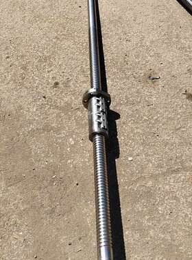 滚珠丝杆，台湾银太的，长2.065米，轴经5公分，螺纹长1.