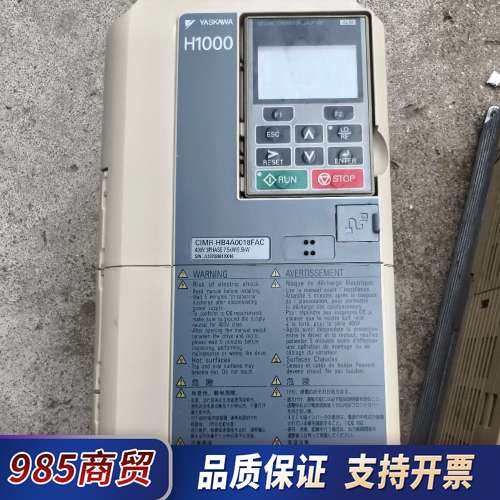 安川H1000变频器，CIMR-HB4A0018FBC/FA议价