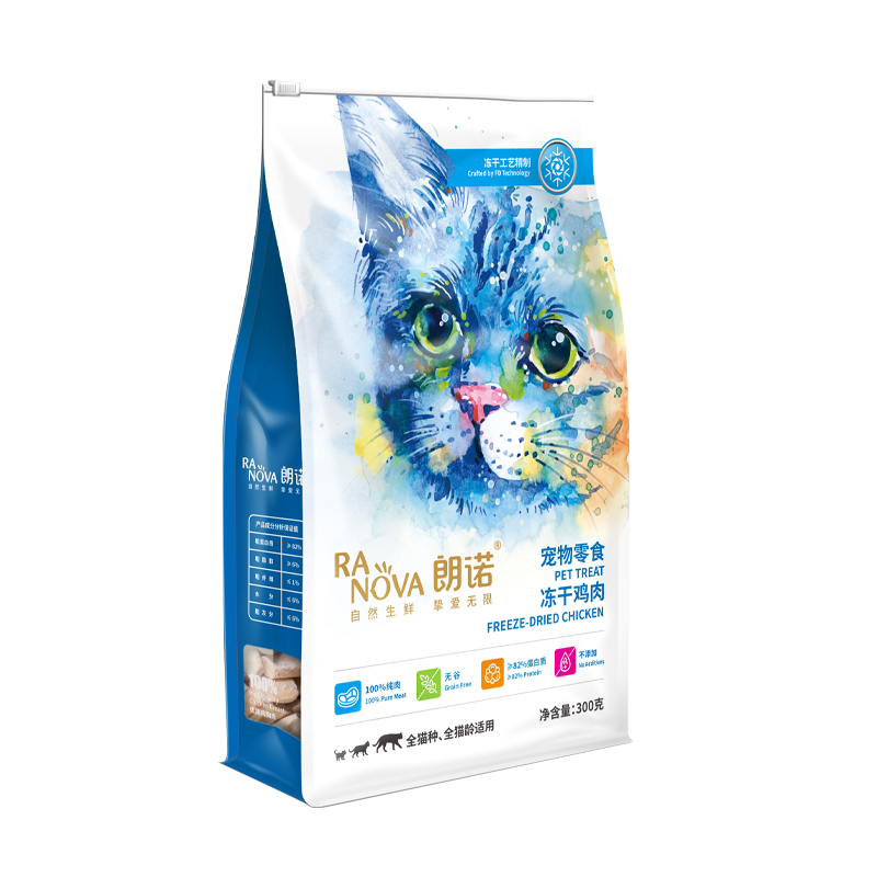 纯肉冻干 富含82%高蛋白