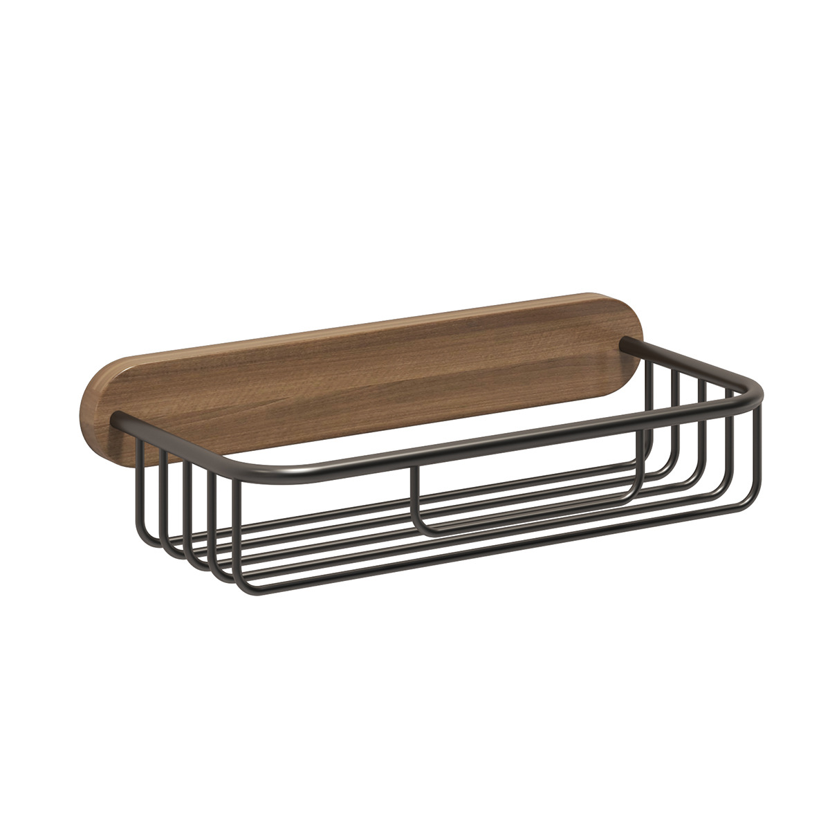 免打孔黑胡桃木纸盒卫生间厕所纸巾架纸巾盒洗脸巾实木纸