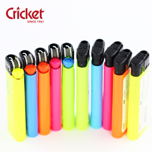 cricket草蜢系列5支装多款多色尼龙防爆砂轮滑轮一次性打火机
