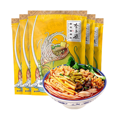 李子柒螺蛳粉丰富配料地道风味