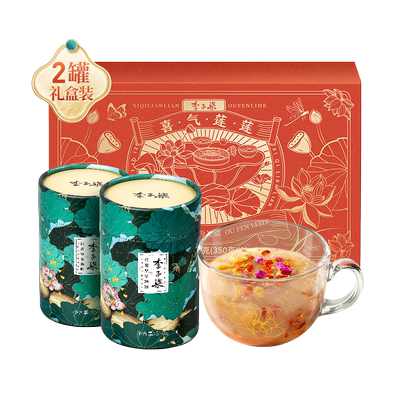 李子柒桂花坚果藕粉早餐