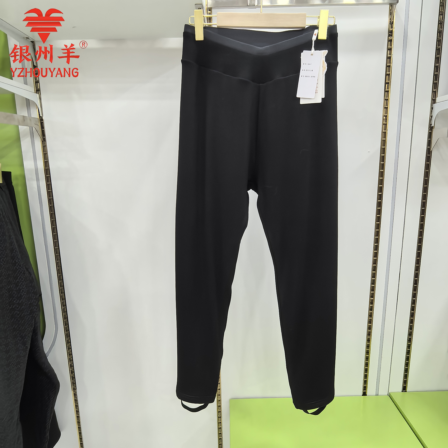 银州羊女士踩脚加厚羊毛棉裤中老年人高腰外穿打底裤保暖裤25617