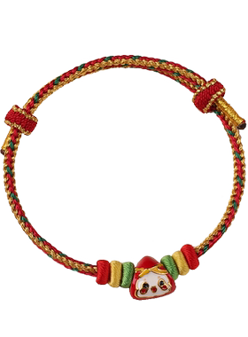 宇熙五彩绳红绳手链儿童