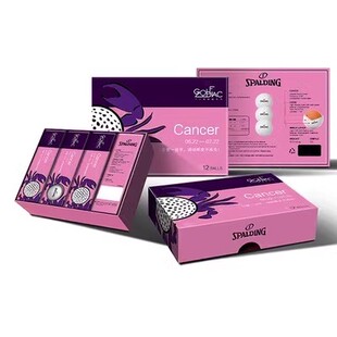 正品Spalding高尔夫十二星座球-巨蟹座 12 Zoiac - Cancer接团购