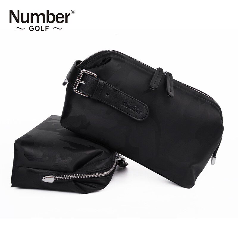 正品Number高尔夫男士手抓包防水手拿包运动小球包golf手提袋新款