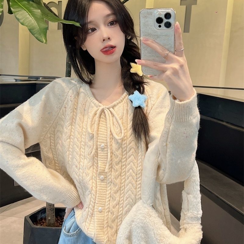 PRETTYCH韩系系带麻花设