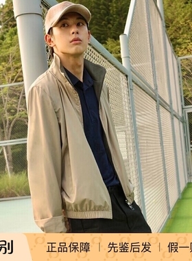 国内现货Loro Piana 25秋冬新款立领羊绒双面夹克商务外套LP折扣