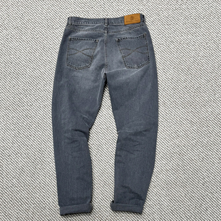 国内现货Brunello Cucinelli 25新款浅蓝色直筒BC男士牛仔裤折扣