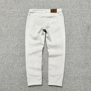国内现货Brunello Cucinelli25春夏新款纯色直筒BC男士牛仔裤折扣