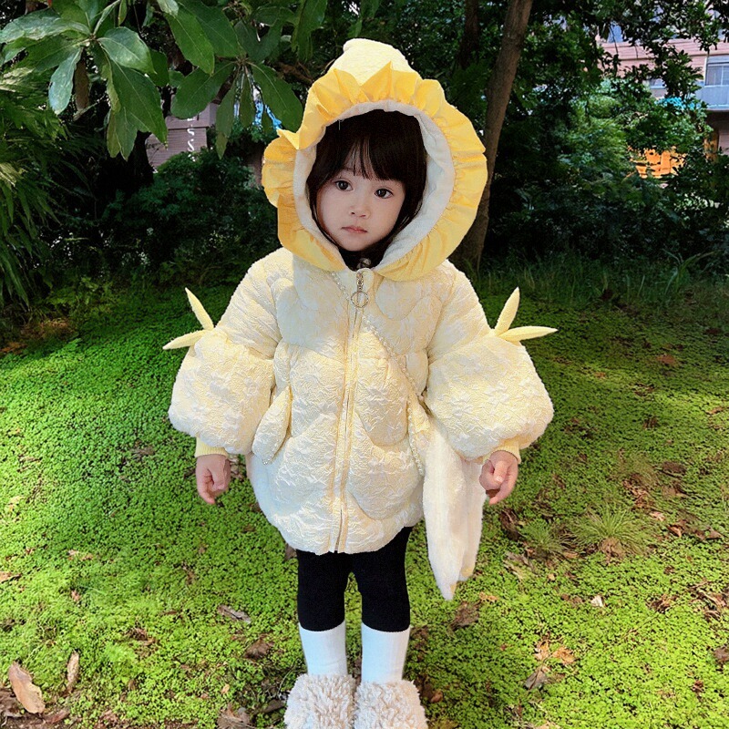 2025新款冬装女孩加绒加厚外套