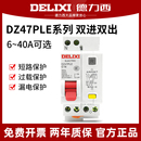 32A DZ47PLE 德力西 漏电保护断路器双进双出