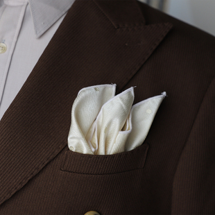 男士复古西装口袋巾白色酒红条纹纯色绅士宴会酒会方巾可单独搭配