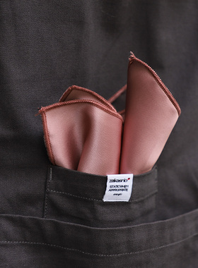 净色 百搭纯色仿丝质挺阔西装口袋巾 男皮粉黑色灰色白色方巾韩版