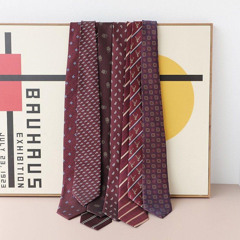 酒红系 复古韩版条纹新郎伴郎8CM宴会酒会婚礼手打领带男士礼盒装,服饰配件/皮带/帽子/围巾,领带,淘宝优惠券,粉丝福利购,淘宝优惠卷