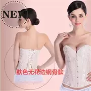 Đồ lót đáy đám cưới Xương thép sân lớn bó chặt corset corset sau sinh p bụng với dây đeo quây - Sau sinh