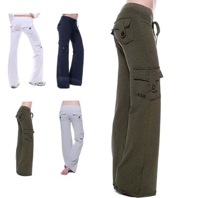 Elastic waist sweatpants