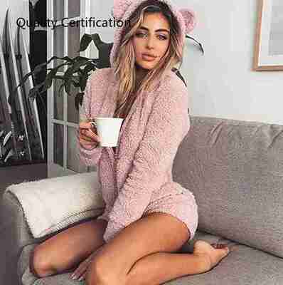 Rompers Autumn winter keep warm  long sleeve Home Jumpsuits