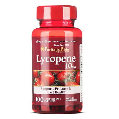 普丽普莱番茄红素10mg胶囊lycopene女士男士前列腺美国进口100粒