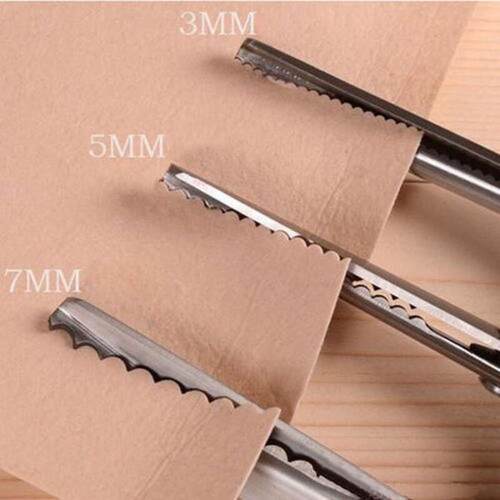 DIY Necessary Sewing Tools Tailors Scissors 3/5/7mm Wave