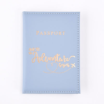 2PCS a Set Mr/Mrs Lovers Couples PU Leather Passport Cover