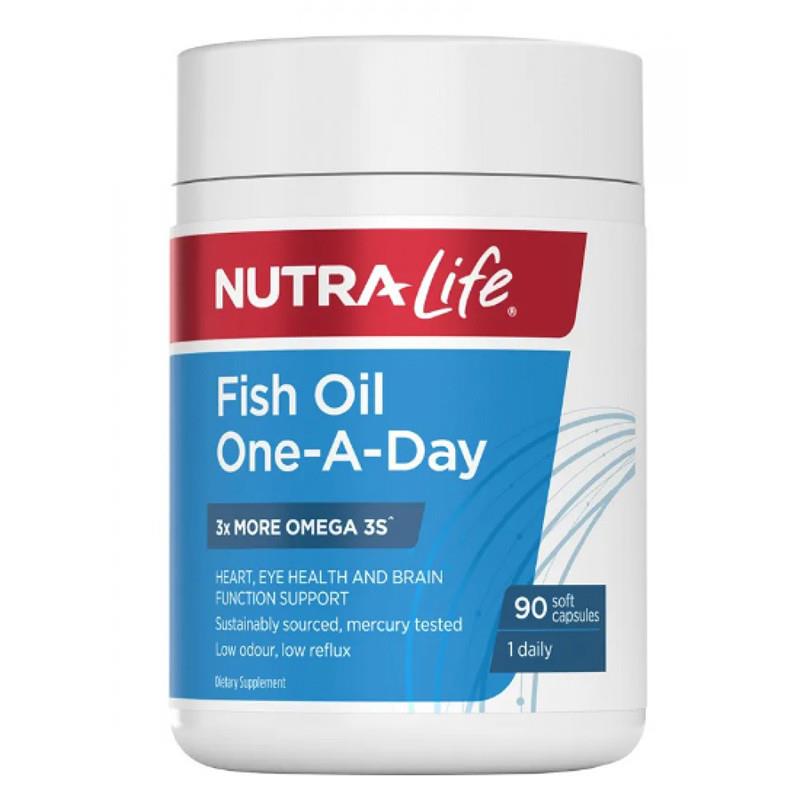 保税现货新西兰澳洲nutralife纽乐浓缩无腥味三倍成人鱼油EPA&DHA