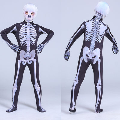 Halloween skeleton Costume Holiday party reality show costum