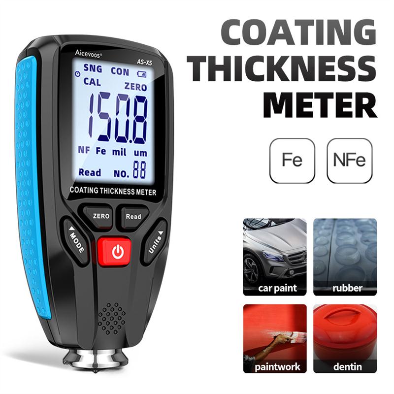 Coating Thickness Gauge Car Paint Film Thickness Tester Meas图片