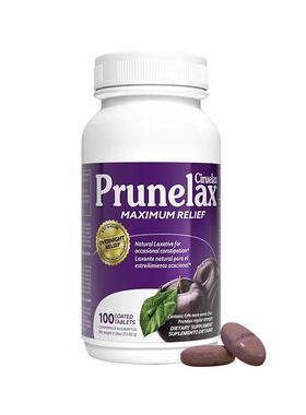 保税现货 澳洲Prunelax西梅片加强版植物纤维天然番泻叶便密100粒