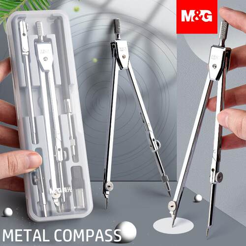 High Precision Professional Metal Compass Drawing Set With P
