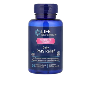 美国Life Extension 女性经期健康  PMS 缓解 60 粒素食胶囊