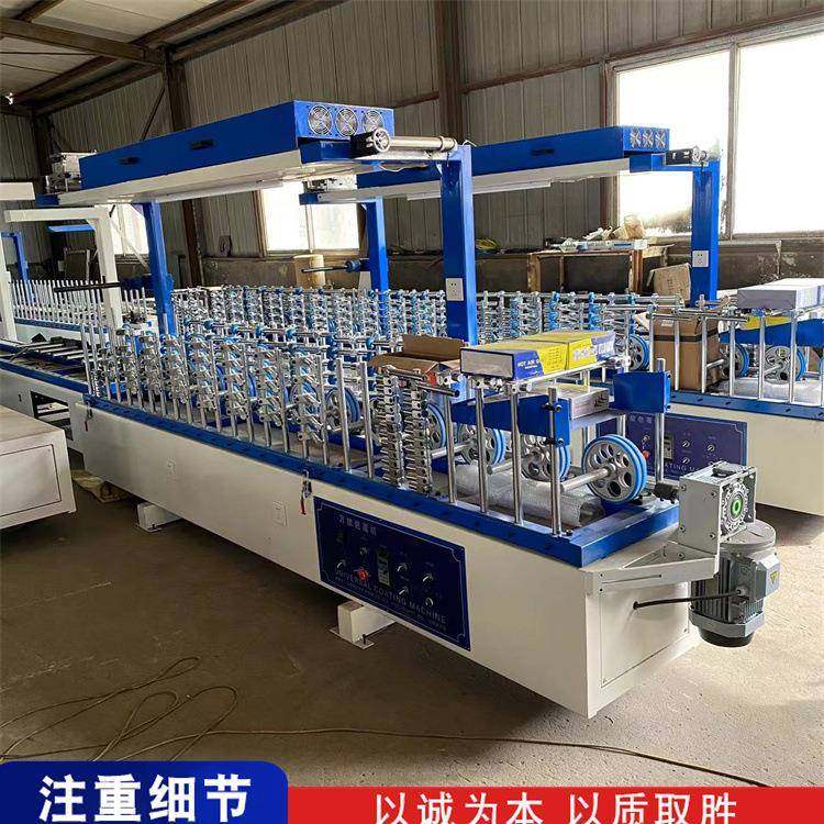木塑线条铝合金PUR包覆机竹木纤维400宽墙板覆膜机功能多质量好,五金/工具,机床,淘宝优惠券,粉丝福利购,淘宝优惠卷
