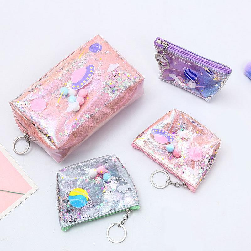 Gift Coin Bag Fashion PVC Toiletry Cosmetic Bag Case Pouch