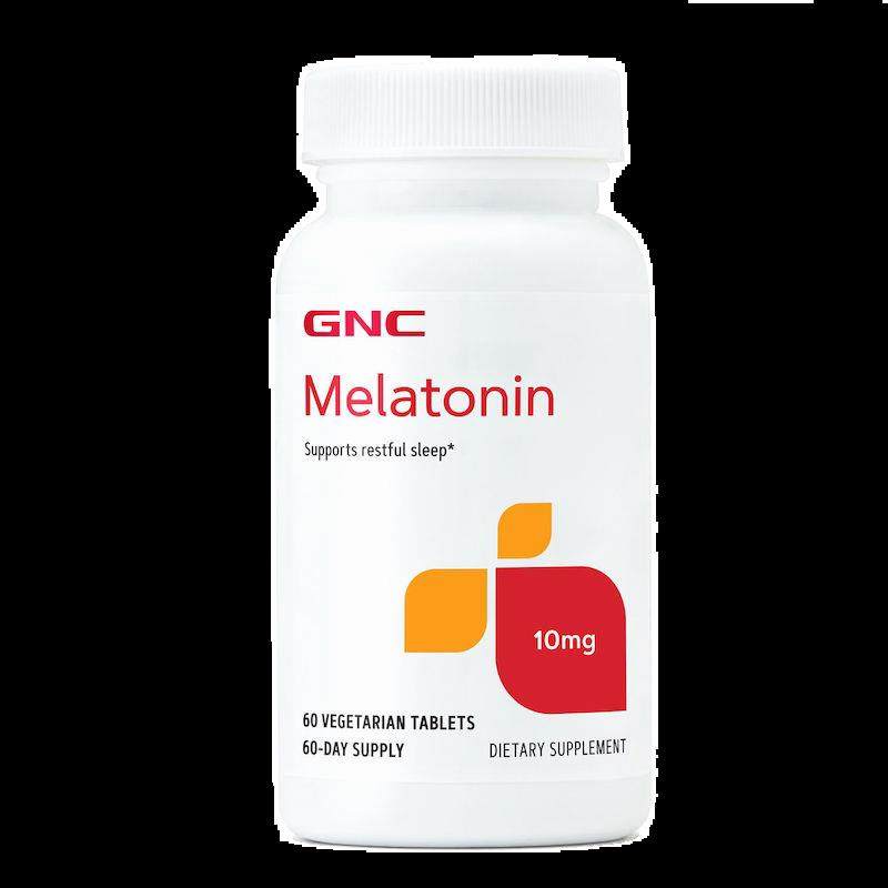 健安喜GNC褪黑素正品10mg美国进口 60片退黑素睡眠片